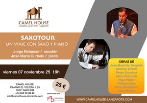 Flyer des Events «SAXOTOUR»