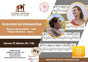 Flyer des Events «SUSURRO DE PRIMAVERA»