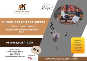 Flyer des Events «MINIATURES CON GRANDEZZA»