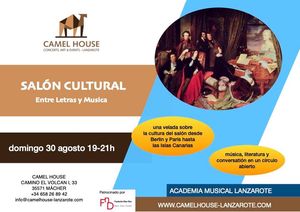 Flyer des Events «SALÓN CULTURAL»